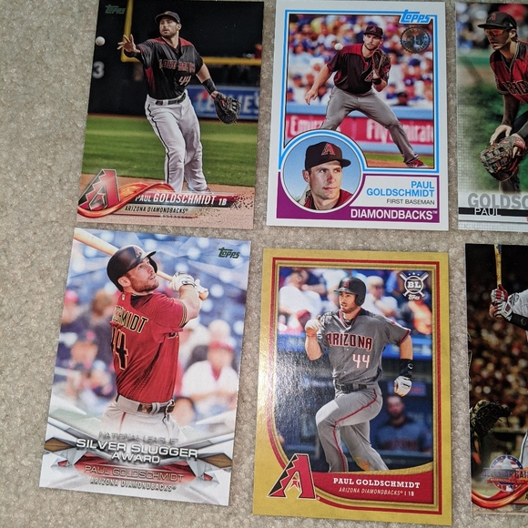 Paul Goldschmidt card lot of 8. - Picture 2 of 3